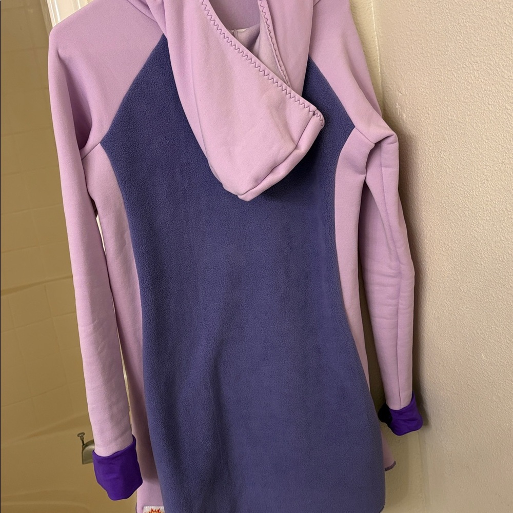 Made in Alaska Solstice Creations Fleece Hoodie Tunic Dress - Picture 6 of 7